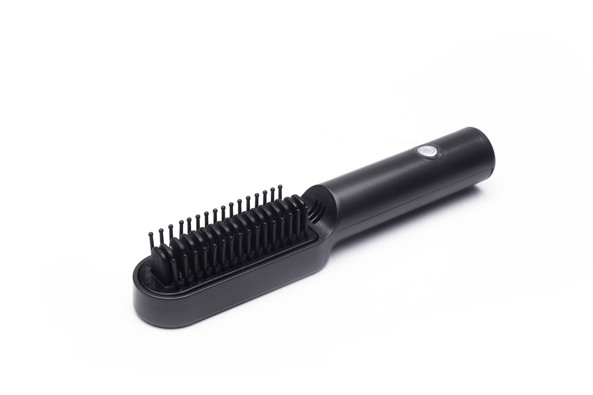 USB Rechargeable Hot Air Styling Brush — 2-in-1 Straightener & Curler — view 4