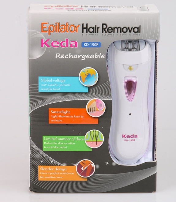 Mini electric hair epilator — view 4