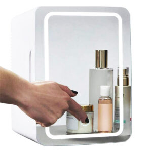 Portable Mini Beauty Fridge — Skincare & Cosmetics Cooler