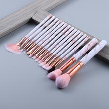 Handmade 15-Piece Cruelty-Free Makeup Brush Set