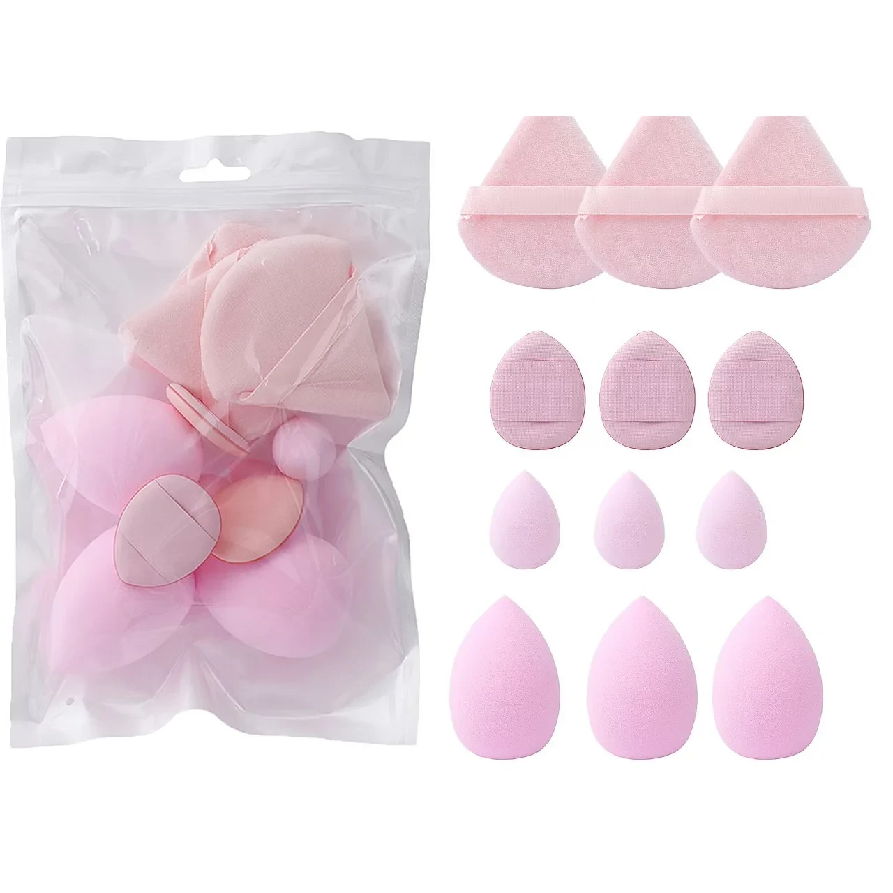12-Piece Multi-Shape Blending Sponge Set - Image 5