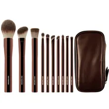 Luxury 10-Piece Rose Gold Makeup Brush Set