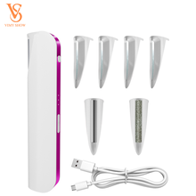 Rechargeable 3-in-1 Painless Facial Razor for Women