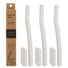 Eco Wheat Straw Dermaplaning Facial Razor