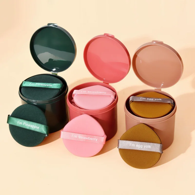 Round & Teardrop Cushion Puff Set - Image 2