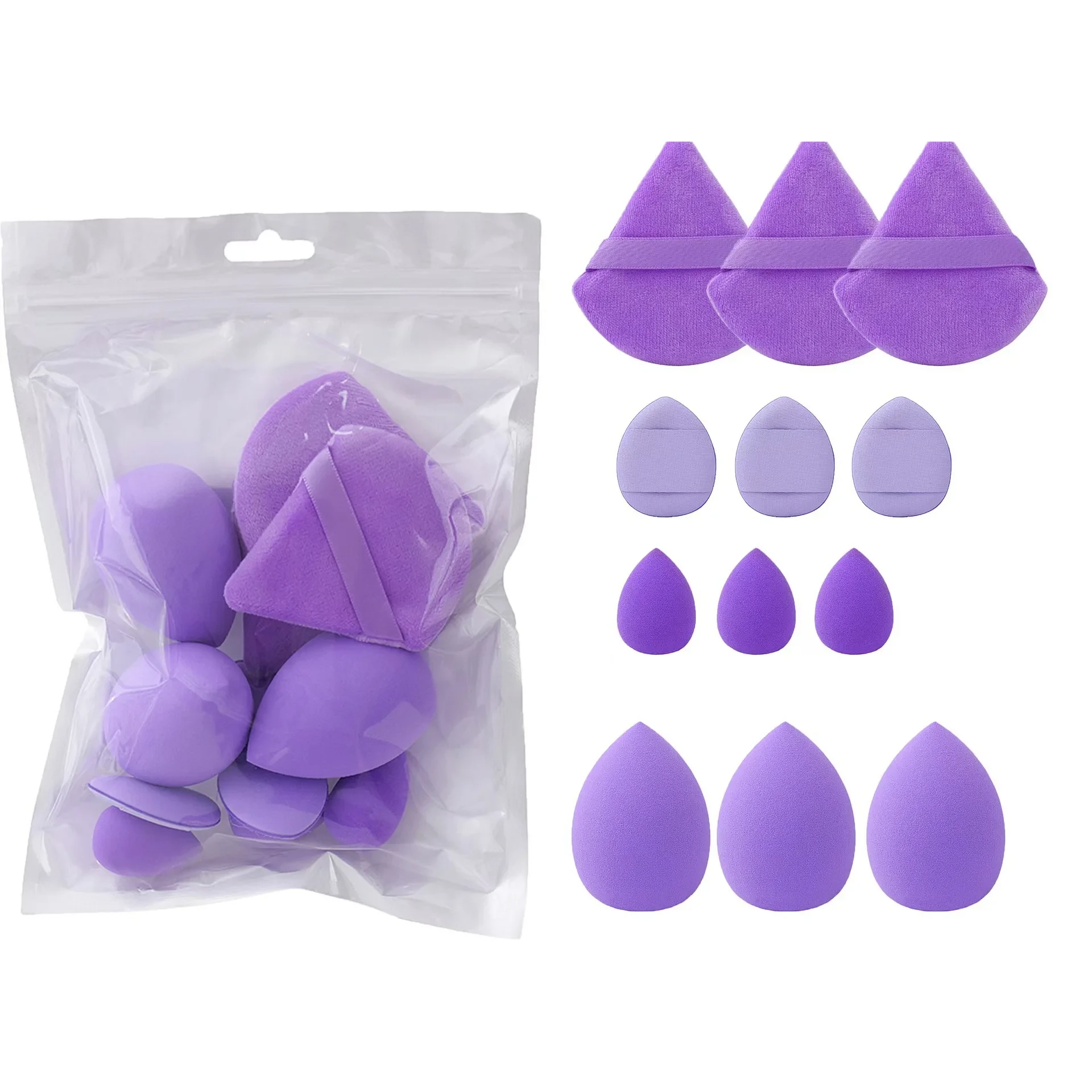 12-Piece Multi-Shape Blending Sponge Set