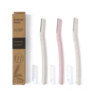 Precision Eyebrow Razor with Travel Pouch