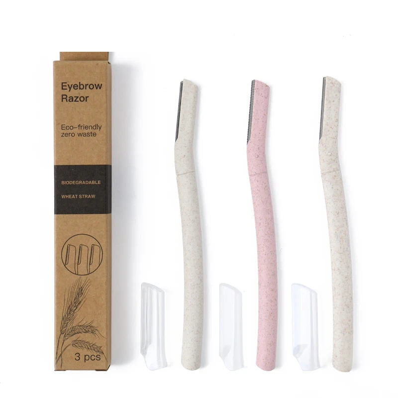 Precision Eyebrow Razor with Travel Pouch