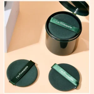 Round & Teardrop Cushion Puff Set