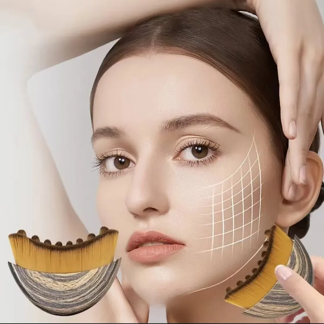 Lymphatic Facial Contour & Foundation Brush - Image 3