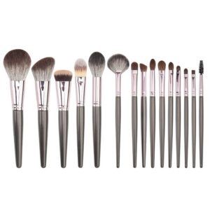 Professional Natural Hair Makeup Brush Set