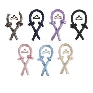 Silk Heatless Hair Curler Curling Ribbons and Silk S
