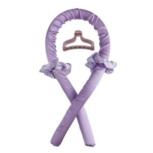 Silk Heatless Hair Roller & Scrunchies Set