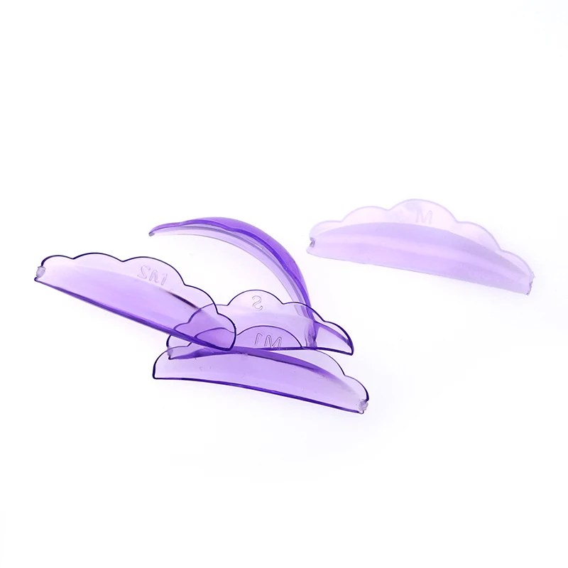 5-Pair Self-Adhesive Silicone Eyelash Perm Pads - photo 3