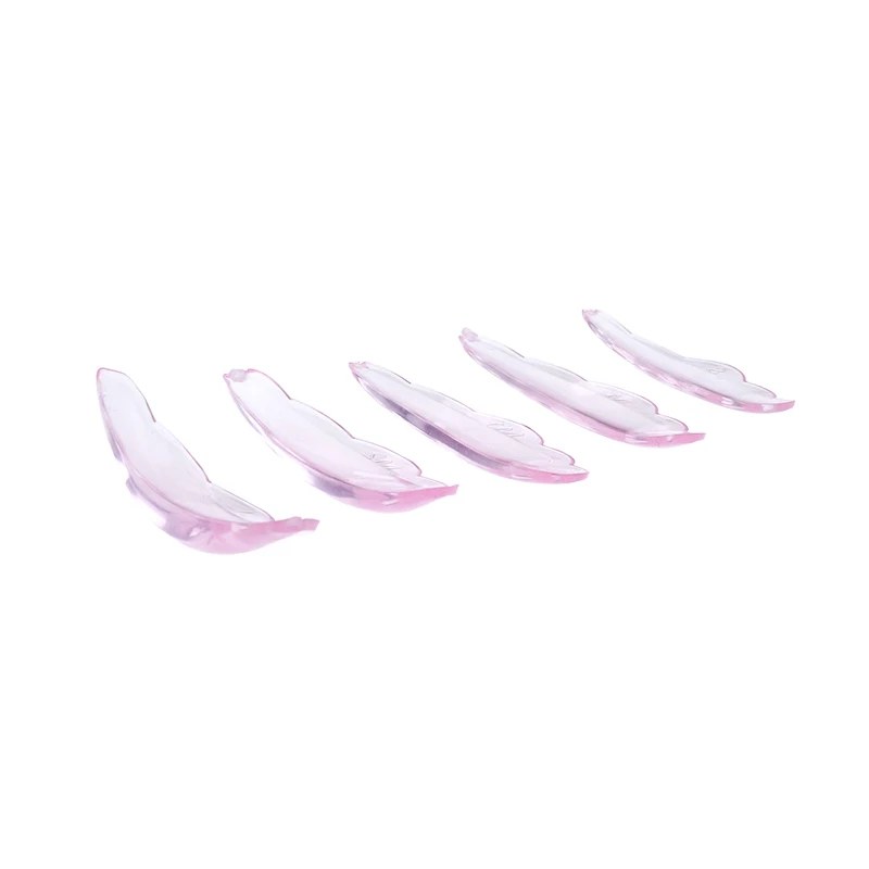 5-Pair Self-Adhesive Silicone Eyelash Perm Pads - photo 5