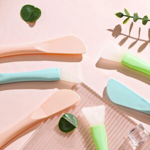 Double-Ended Silicone Face Mask Applicator Spatula