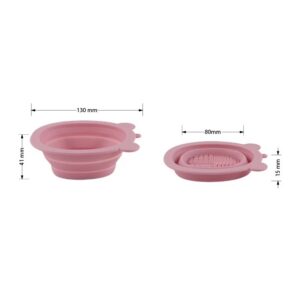 Foldable Silicone Makeup Brush Cleaning Pad