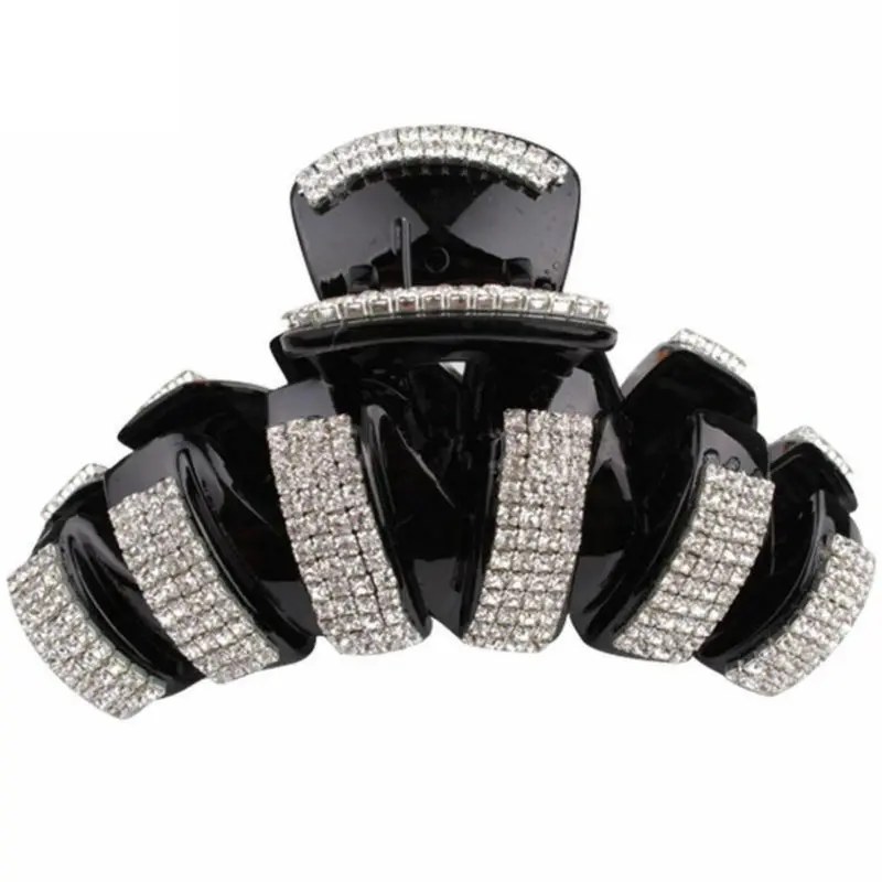 Crystal Rhinestone Large Claw Hair Clip - photo 2