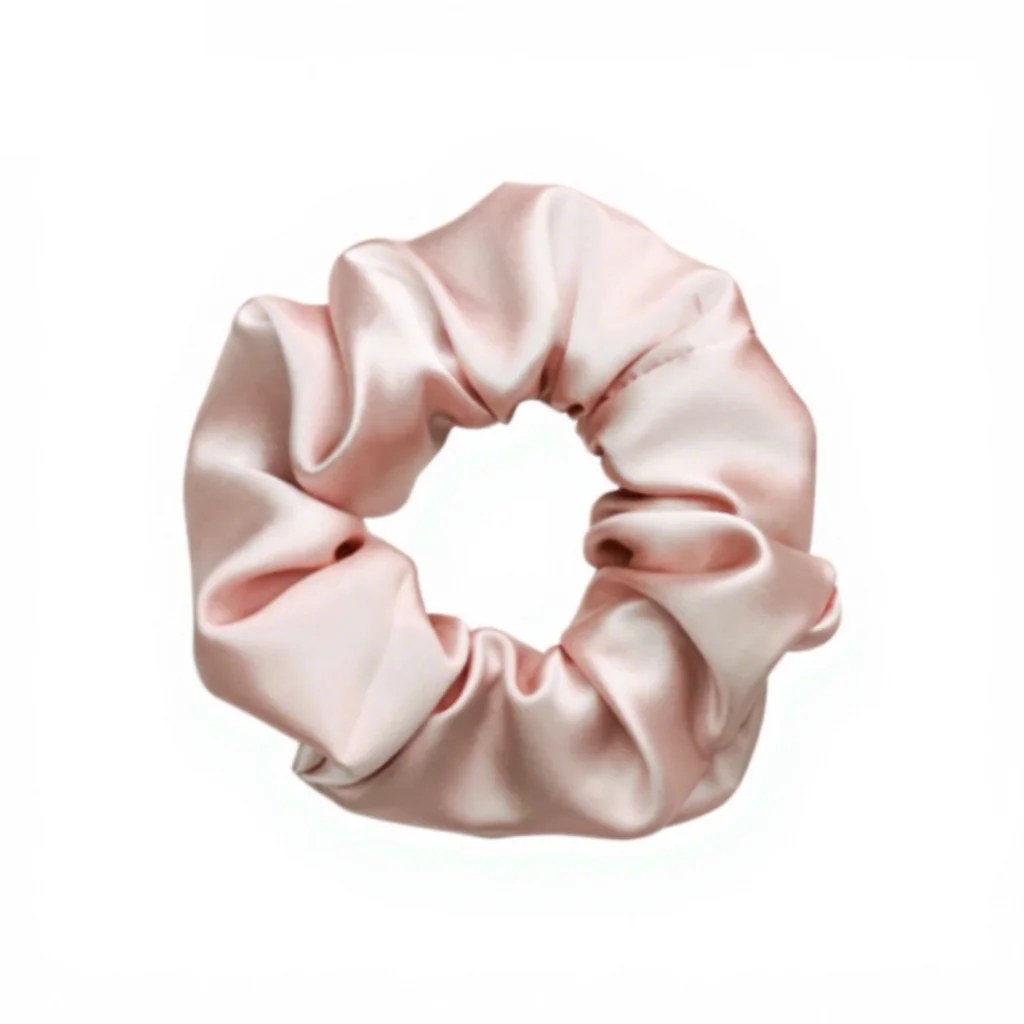 Satin Hair Scrunchies Set (5 cm)